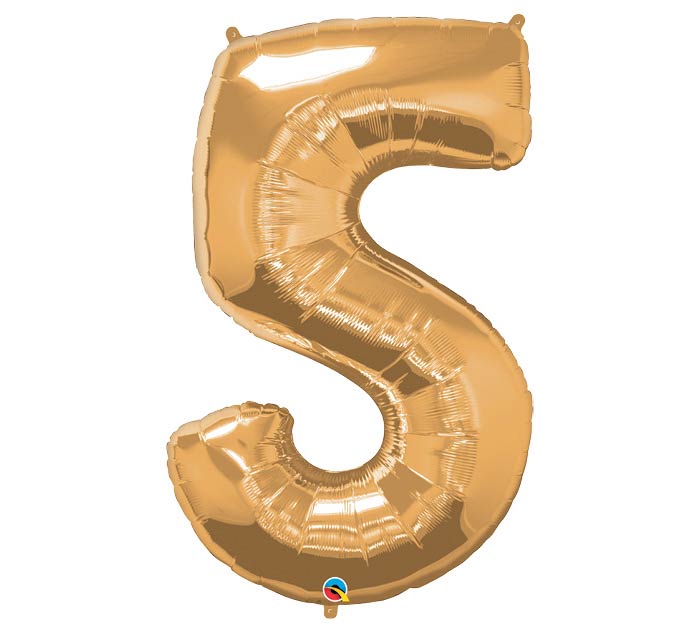 Jumbo Number Balloon #5