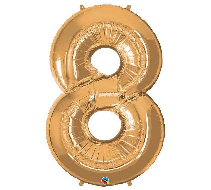 Jumbo Number Balloon #8