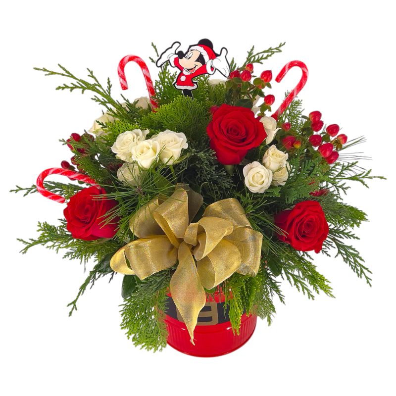 Holly Jolly Floral Arrangement