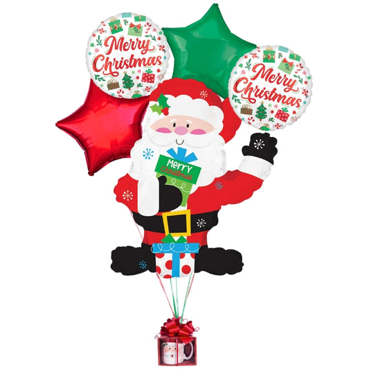 Santa's Surprise Balloon Bouquet