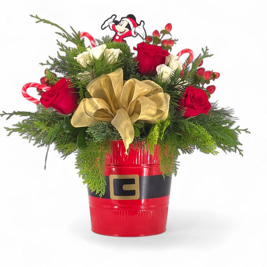 Holly Jolly Floral Arrangement