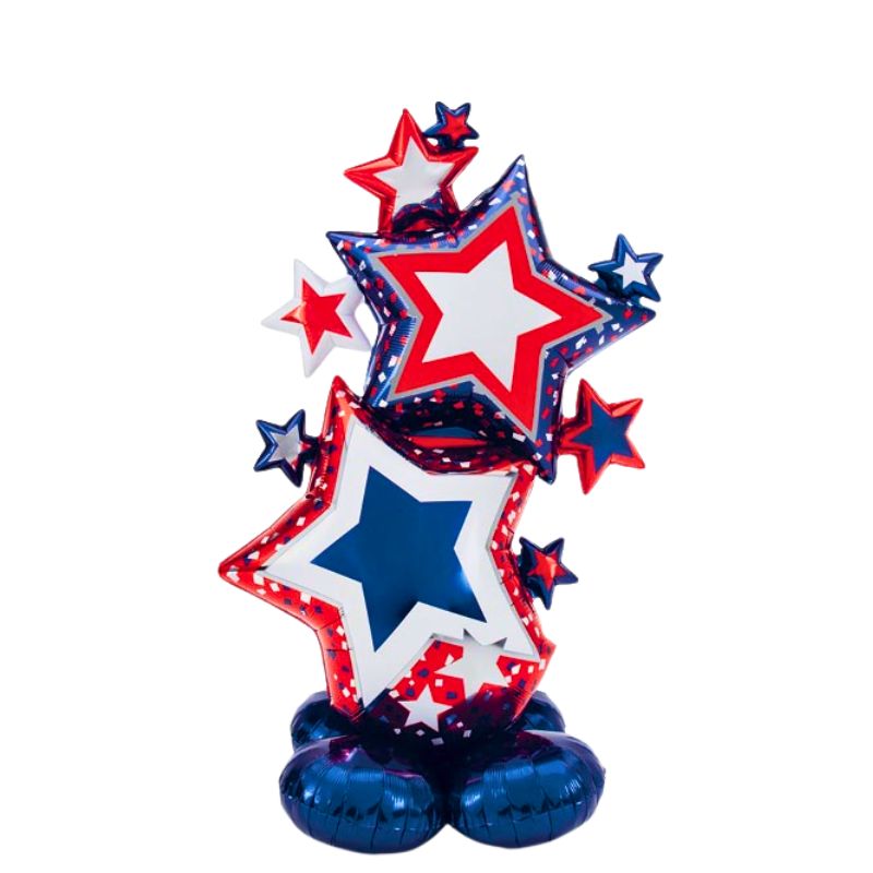 59" Airloonz - Stand up for the Red, White & Blue