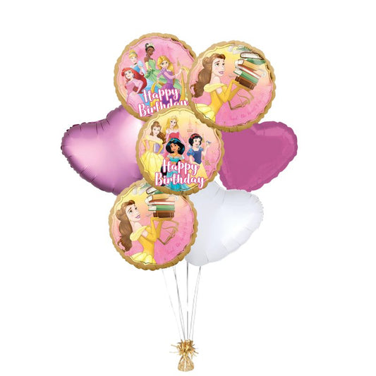 Pick Your Princess Birthday Balloon Bouquet