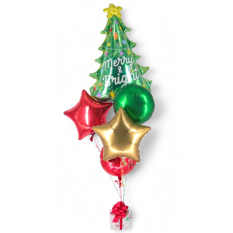 Merry & Bright Balloon Bouquet