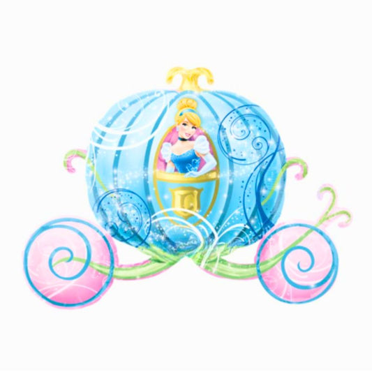 33" Pumpkin Coach Balloon