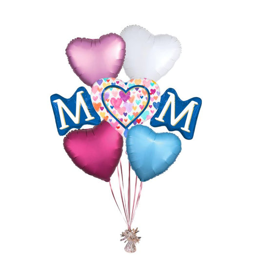 Mom's Heartfelt Wishes Balloon Bouquet